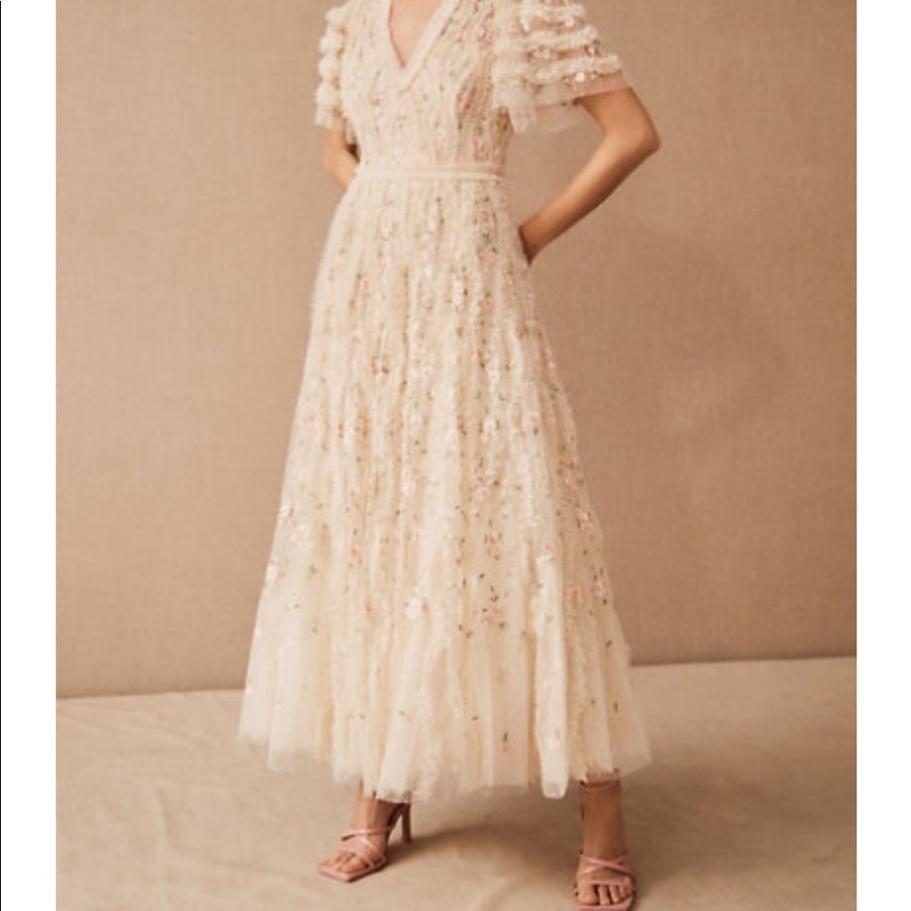 BHLDN x Needle & Thread Florentina Ankle Dress